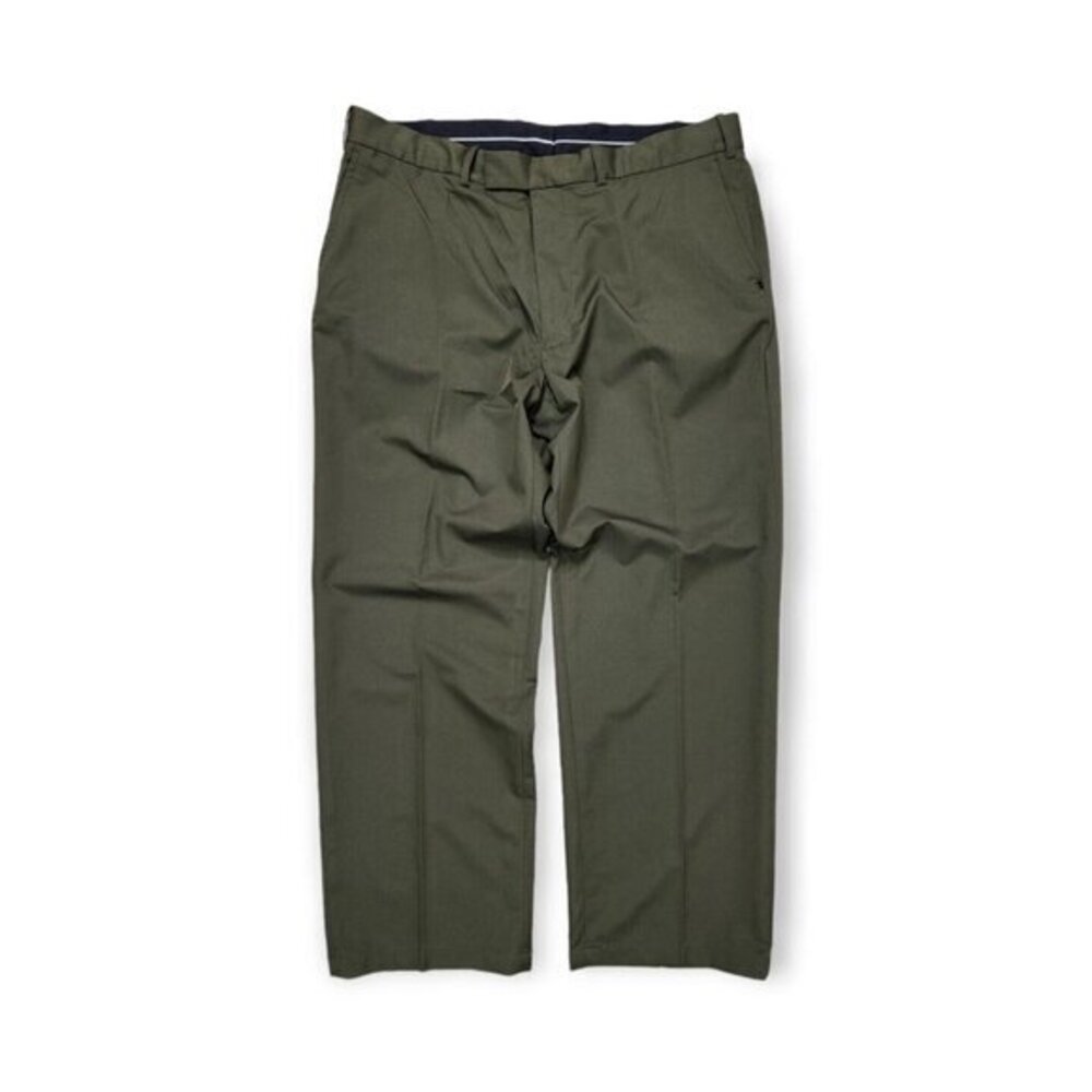 RLX Ralph Lauren Golf Stretch Pants 38x32 Mens Green Single Pleated Slacks